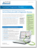 Diagnostic Review Brochure