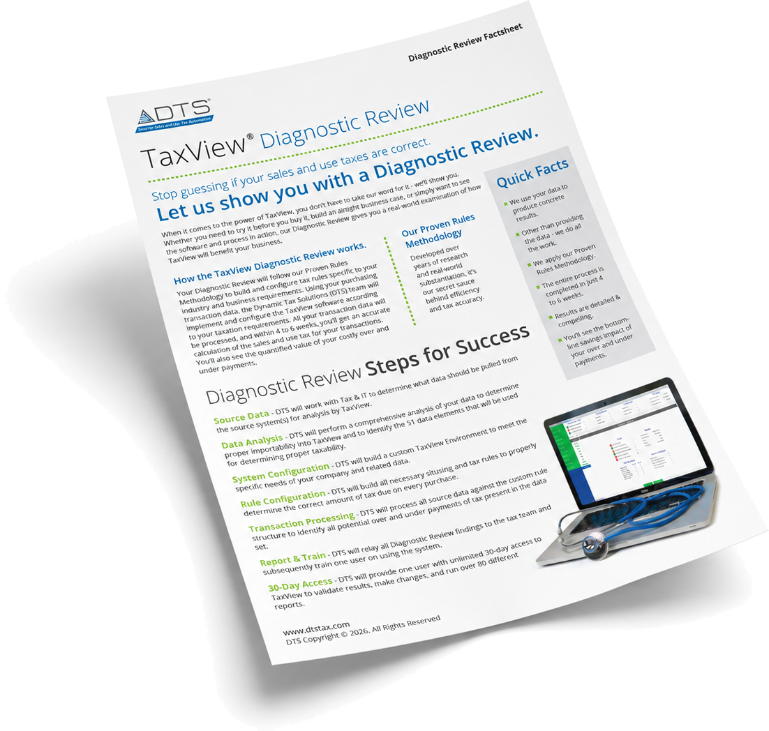 Diagnostic Review Brochure